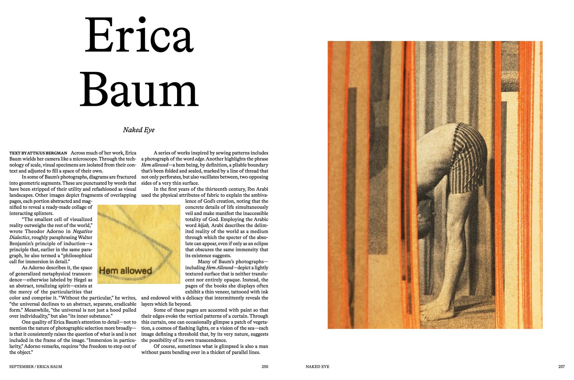 Erica Baum — Naked Eye